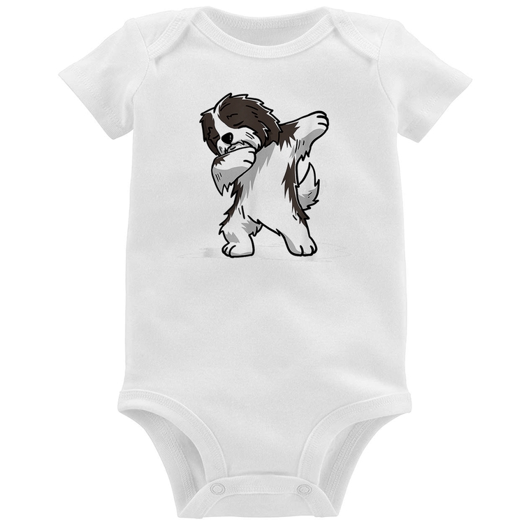 Body Bebê Cute Dabbing Havanese Dog