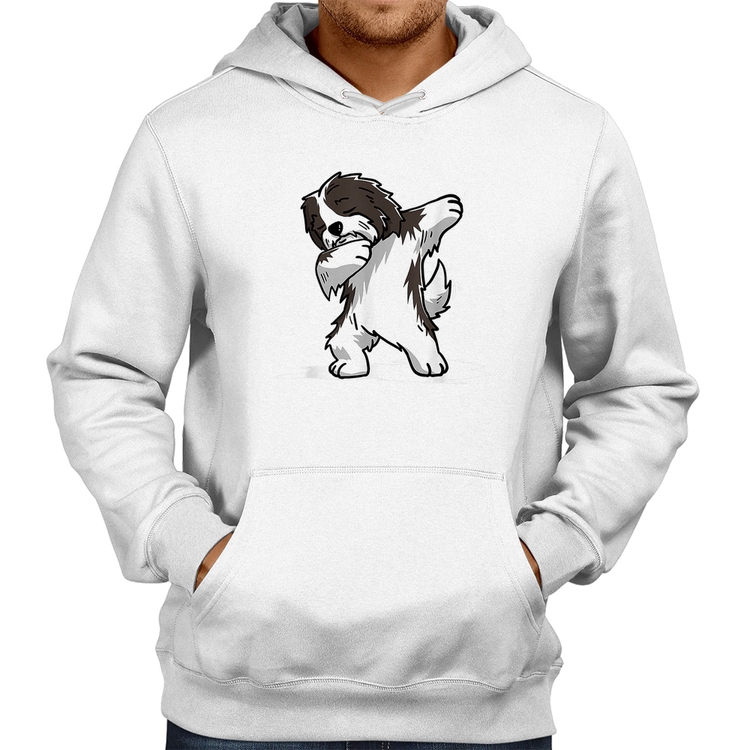 Moletom Cute Dabbing Havanese Dog - Branco