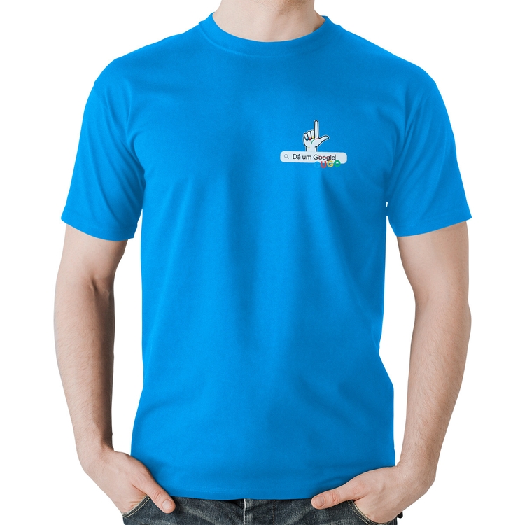 Camiseta Algodão Dá um GUGO - Azul