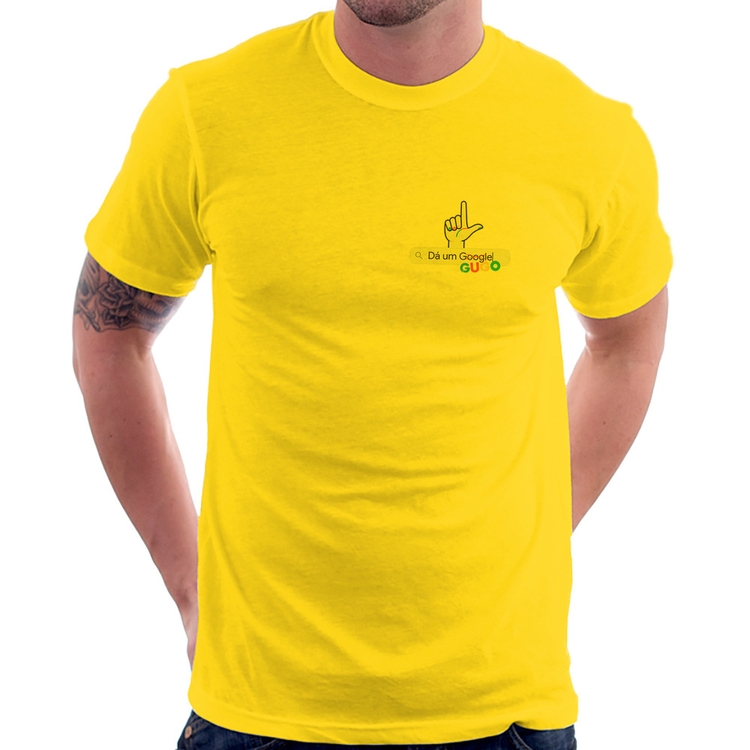 Camiseta Dá um GUGO - Amarela