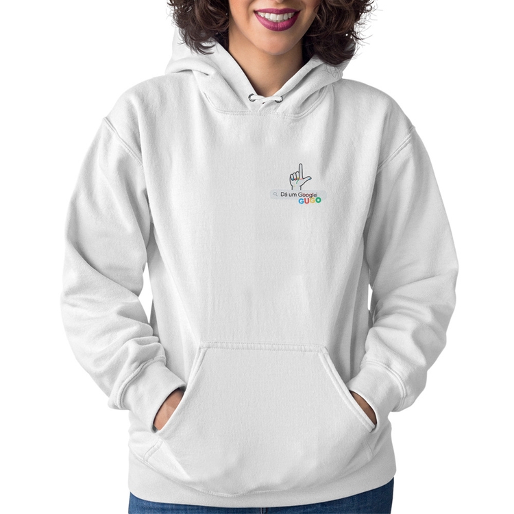 Moletom Feminino Dá um GUGO - Branco