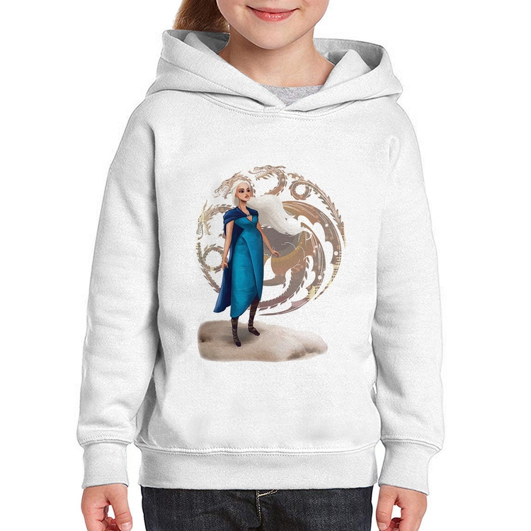 Moletom Infantil Daenerys Targaryen Art