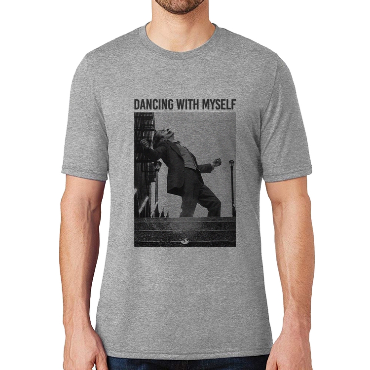 Camiseta Dancing with myself - Cinza