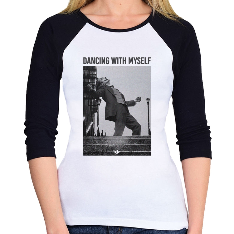 Baby Look Raglan Dancing with myself Manga 3/4