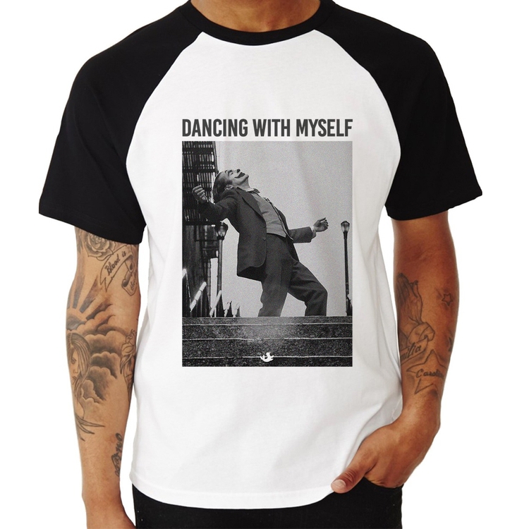 Camiseta Raglan Dancing with myself