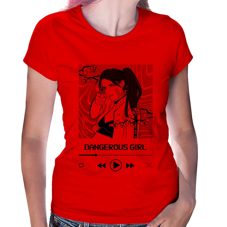 Baby Look Dangerous Girl - Vermelha