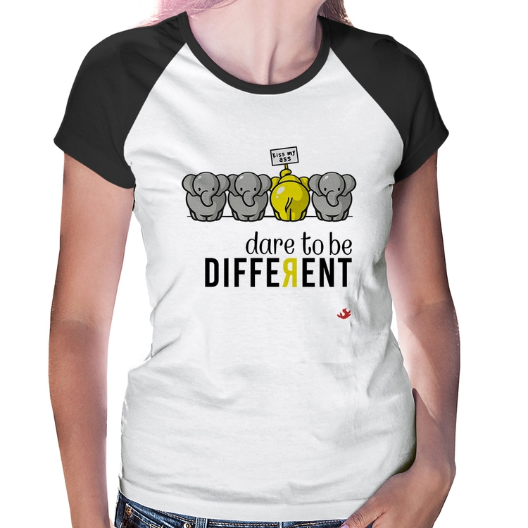 Baby Look Raglan Dare to be different
