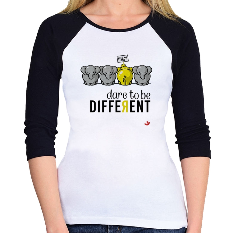 Baby Look Raglan Dare to be different Manga 3/4