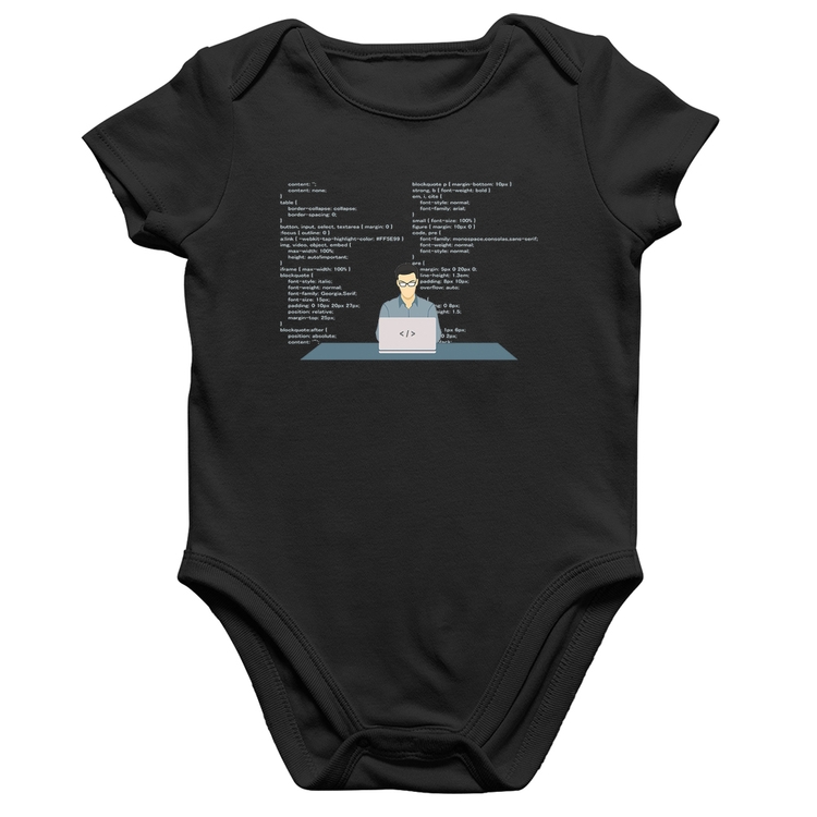 Body Bebê Algodão Desenvolvedor Front-end CSS