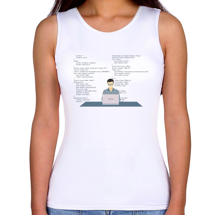 Regata Feminina Desenvolvedor Front-end CSS