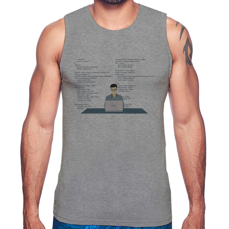 Regata Desenvolvedor Front-end CSS - Cinza