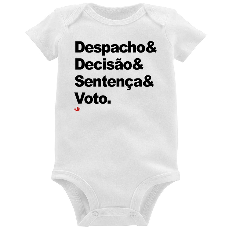 Body Bebê Despacho & Decisão & Sentença & Voto