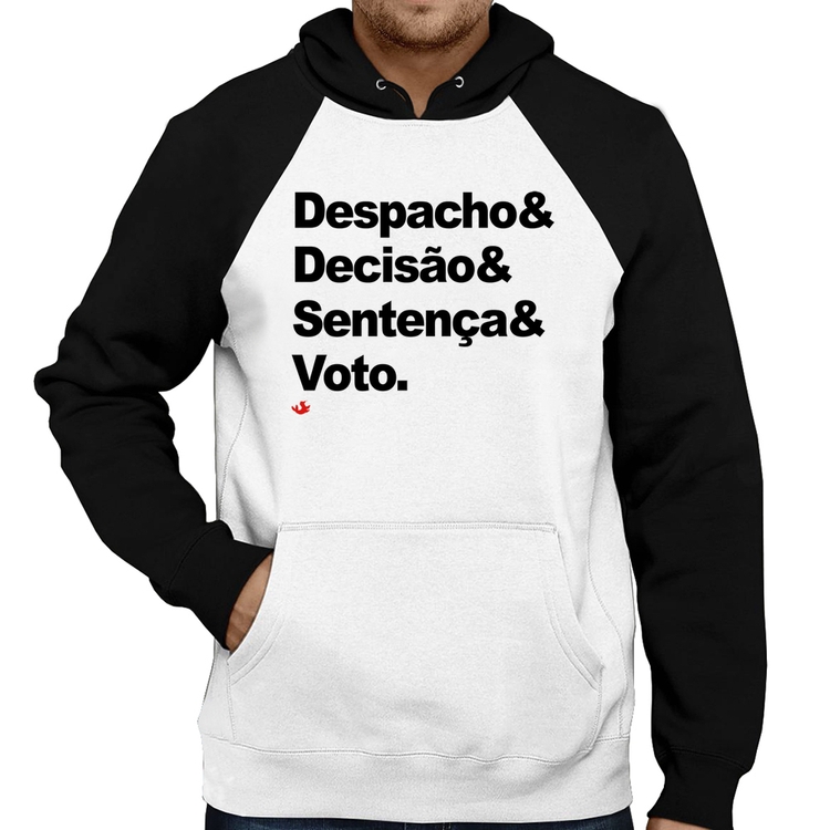 Moletom Despacho & Decisão & Sentença & Voto