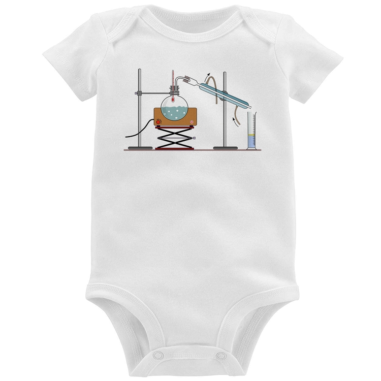 Body Bebê Destilação Química