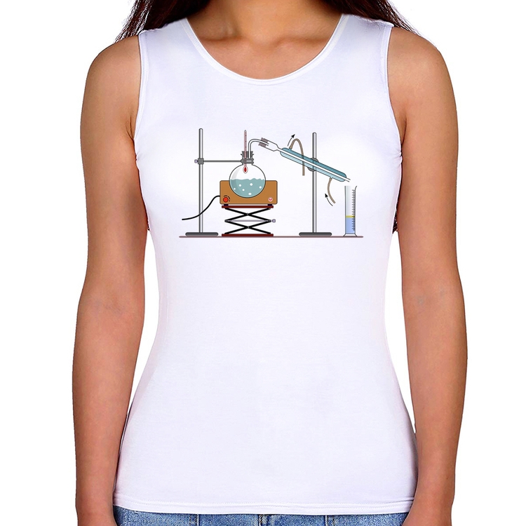 Regata Feminina Destilação Química