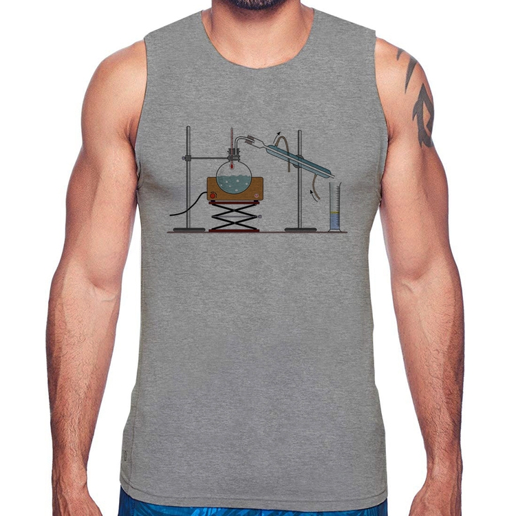 Regata Destilação Química - Cinza