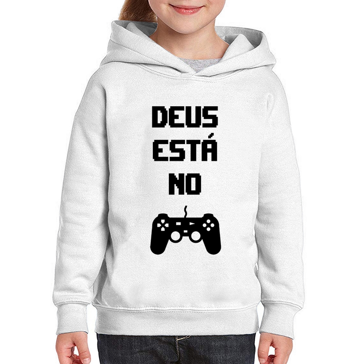 Moletom Infantil Deus está no controle