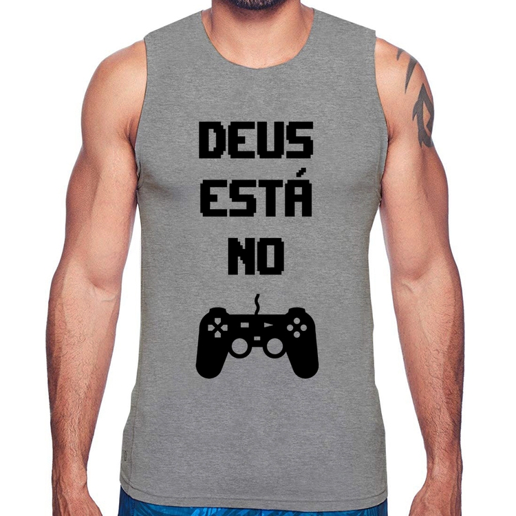 Regata Deus está no controle - Cinza