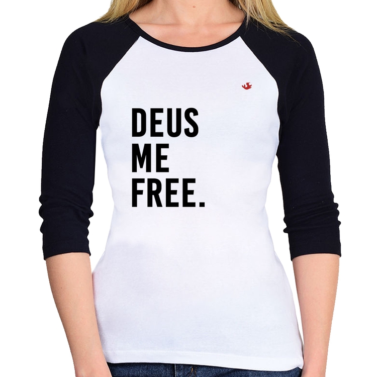 Baby Look Raglan Deus me free Manga 3/4