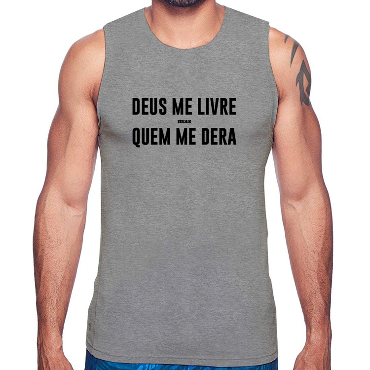 Regata Deus me livre mas Quem me dera - Cinza