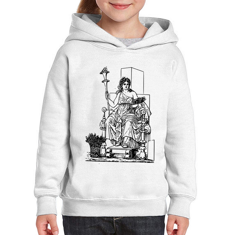 Moletom Infantil Deusa Ceres