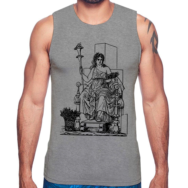 Regata Deusa Ceres - Cinza