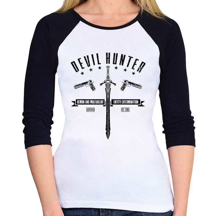Baby Look Raglan Devil Hunter Manga 3/4