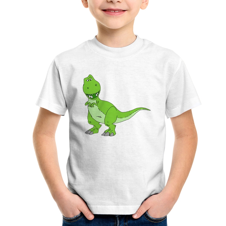 Camiseta Infantil Dinossauro