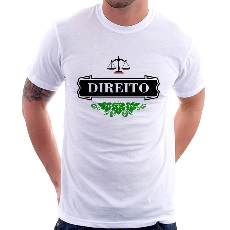 Camiseta Direito Beer Logo