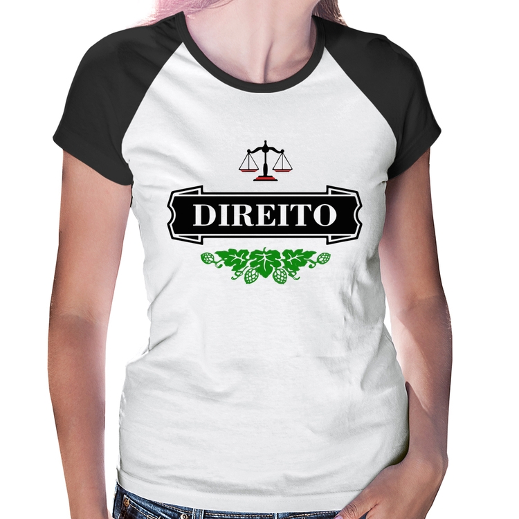 Baby Look Raglan Direito Beer Logo