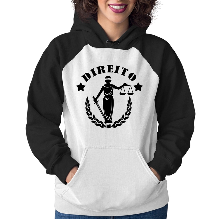 Moletom Feminino Direito Justiça