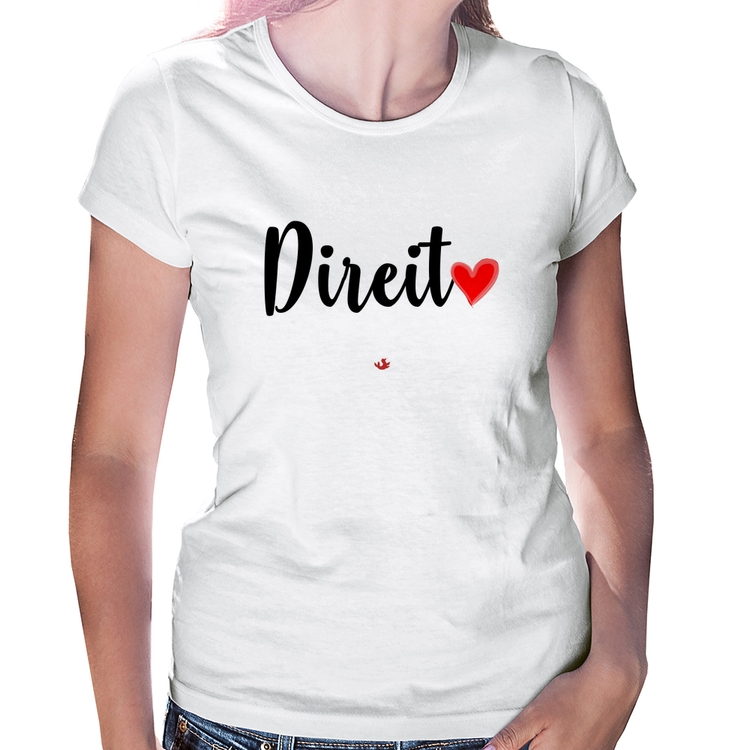Baby Look Direito por amor