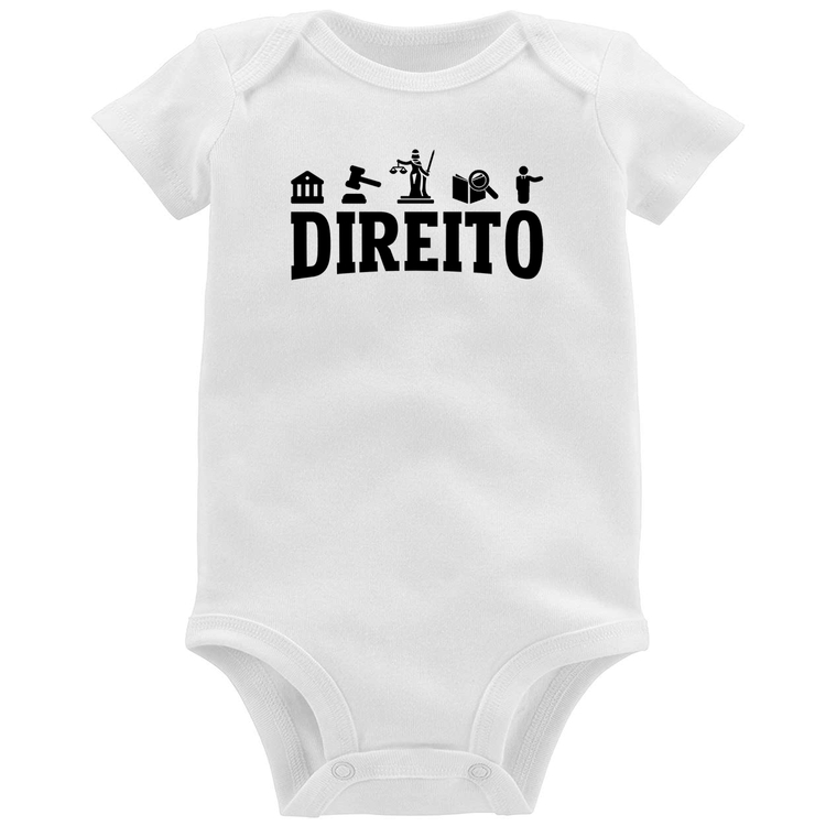 Body Bebê Direito Símbolos