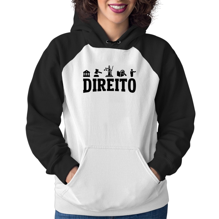 Moletom Feminino Direito Símbolos