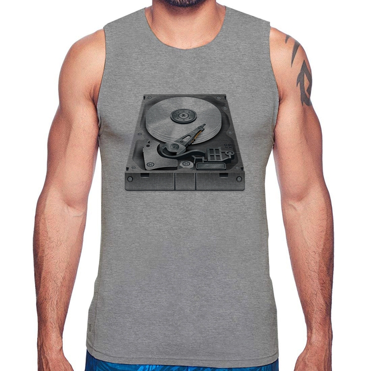 Regata Disco Rígido HD - Cinza