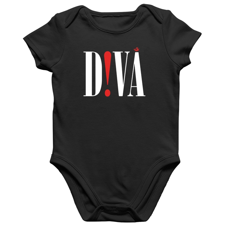 Body Bebê Algodão Diva