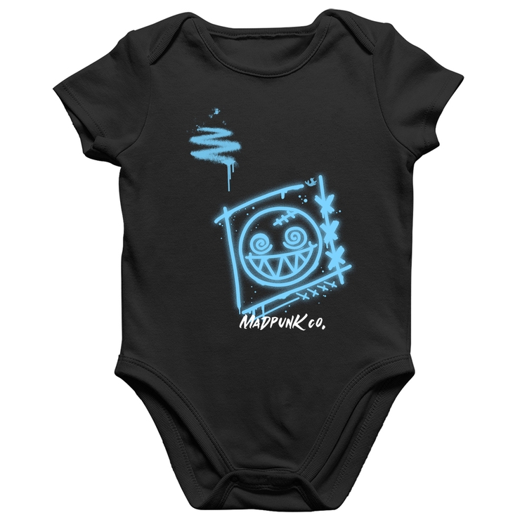 Body Bebê Algodão Dizzy Eyes Madpunk co.
