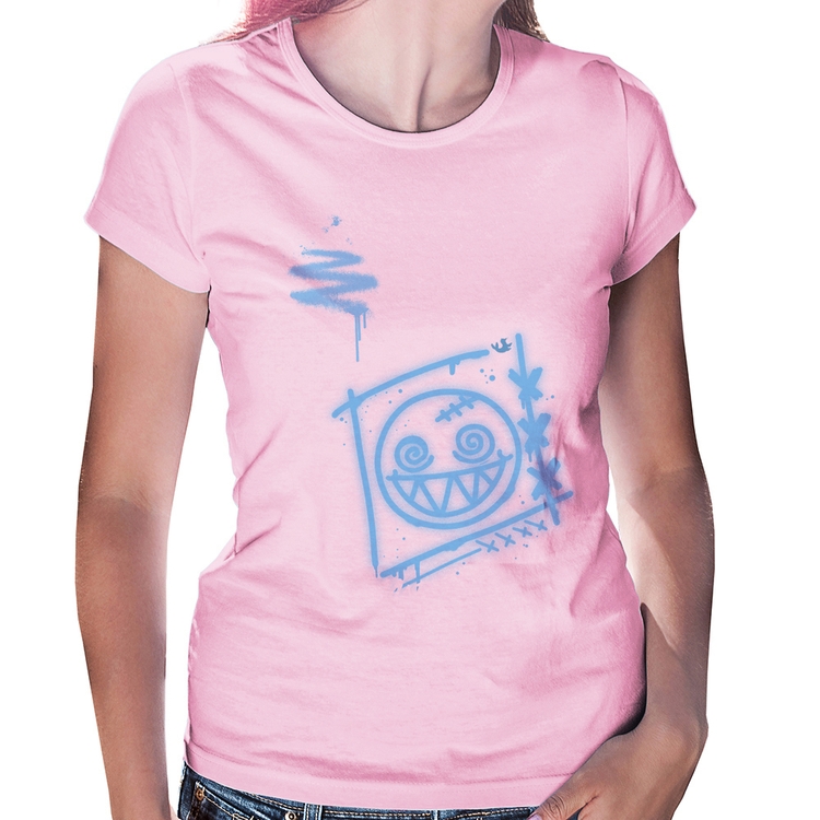 Baby Look Dizzy Eyes Madpunk co. - Rosa Bebê