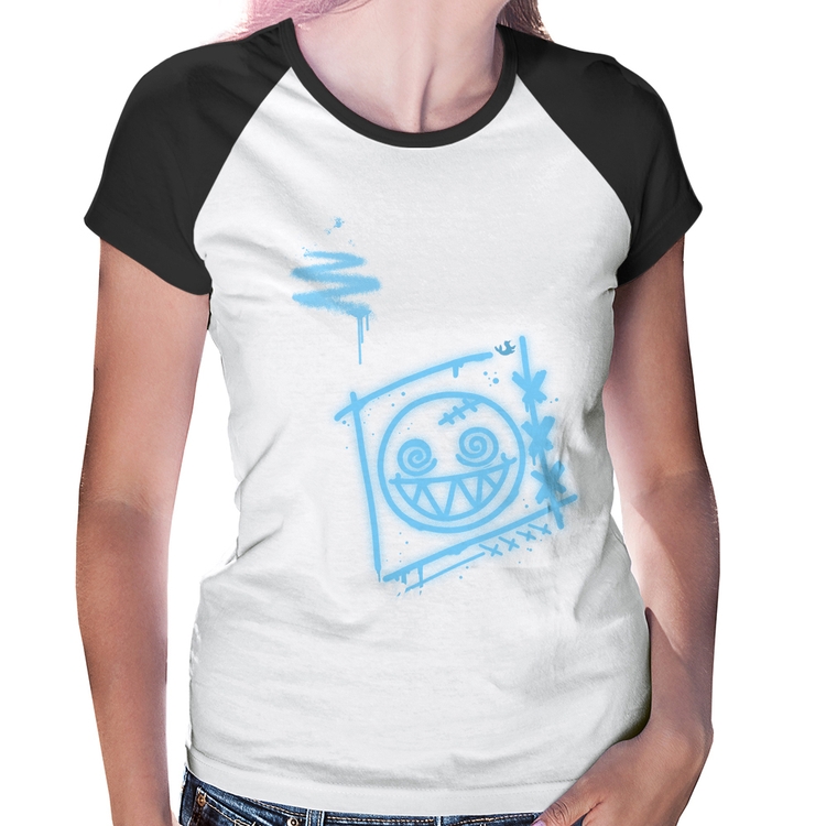 Baby Look Raglan Dizzy Eyes Madpunk co.