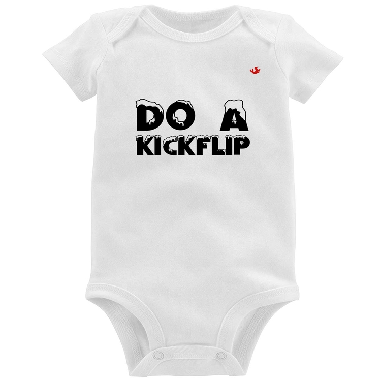 Body Bebê Do a Kickflip