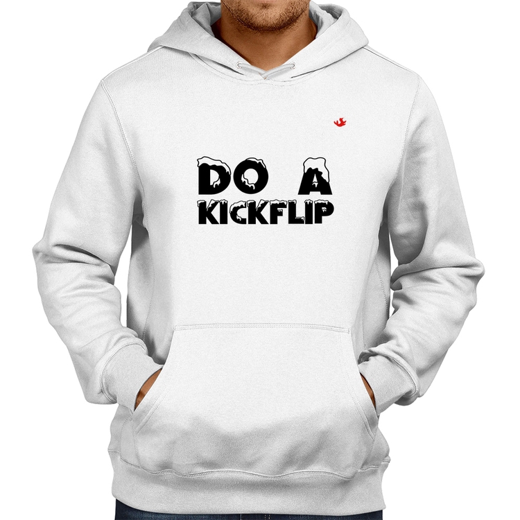 Moletom Do a Kickflip - Branco