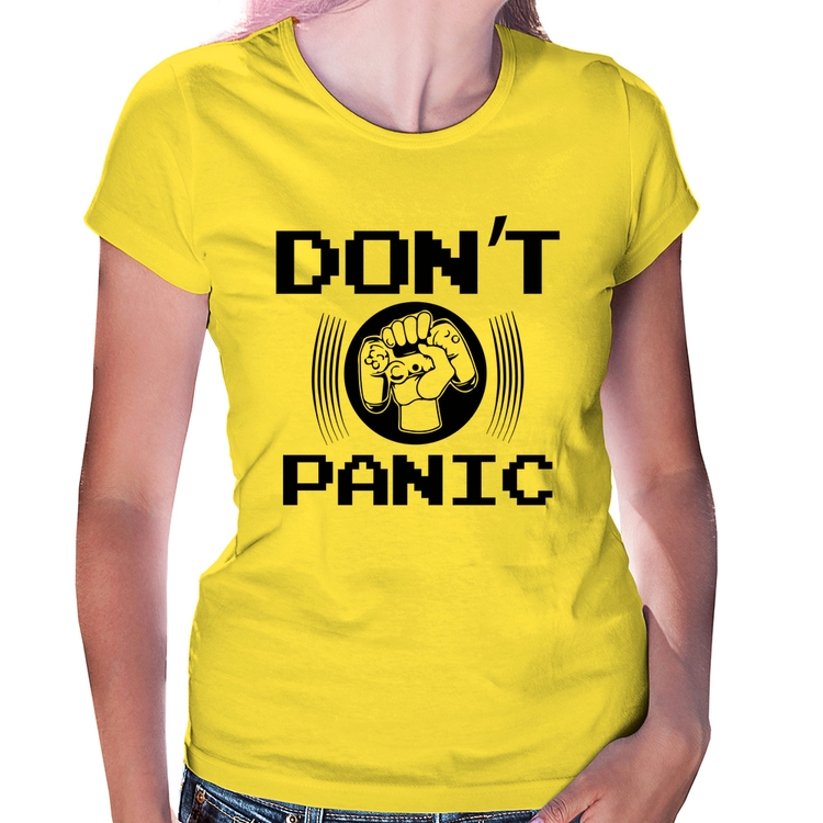 Baby Look Don't Panic - Amarela