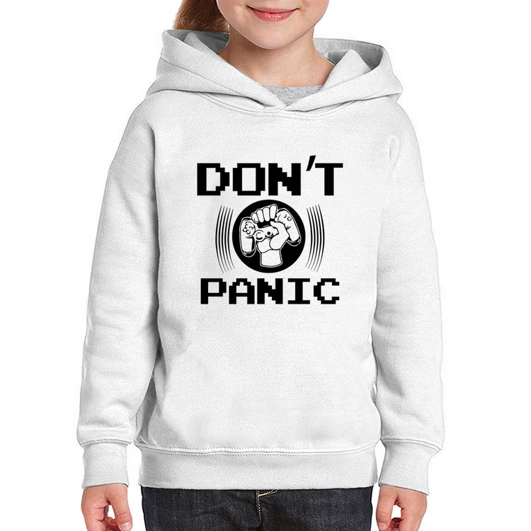 Moletom Infantil Don't Panic