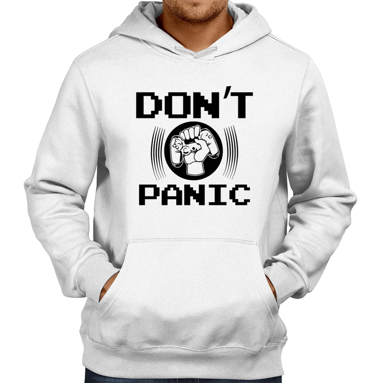 Moletom Don't Panic - Branco