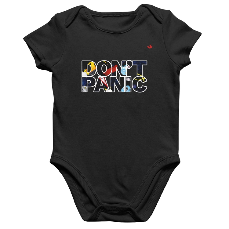 Body Bebê Algodão Don't panic