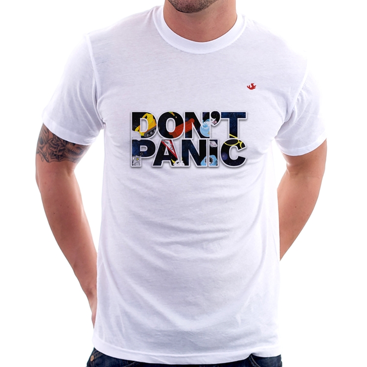 Camiseta Don't panic