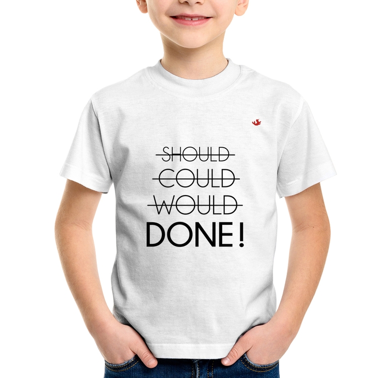 Camiseta Infantil Done!