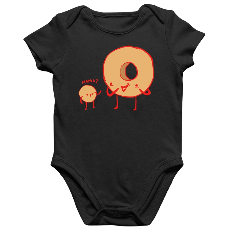Body Bebê Algodão Donuts
