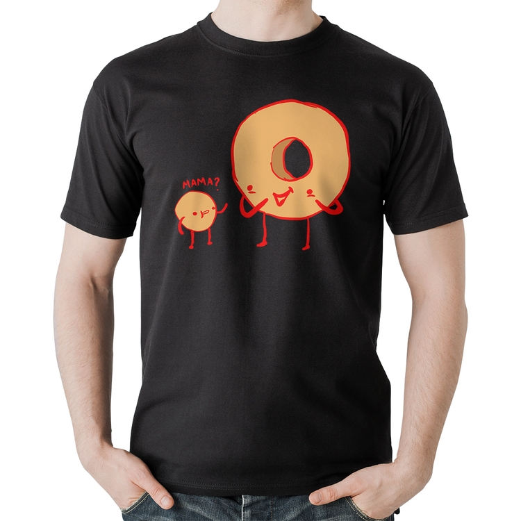 Camiseta Algodão Donuts