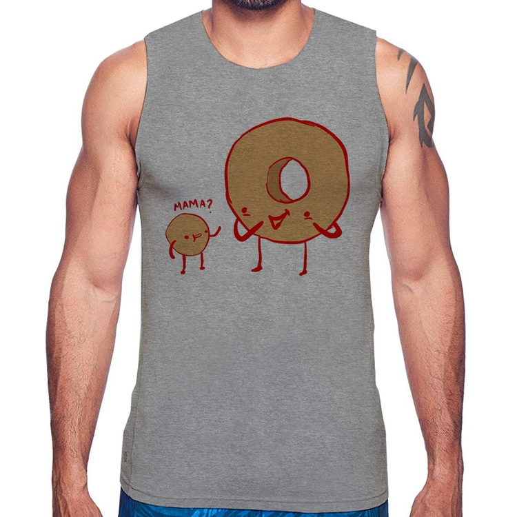 Regata Donuts - Cinza